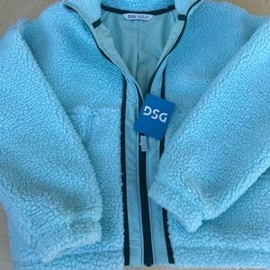 DSG Sky Blue Fleece Jacket Medium 10/12